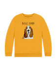 Basset Hound Child's Sweatshirt: Cozy Guilt Trip, Now in Sweatshirt Form!