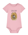 Adorable Red Chow Chow Baby Bodysuit – Perfect for Little Paw-sitives!