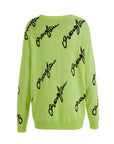 Jacquard Logo Jumper Human (Green)