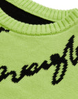 Jacquard Logo Jumper Human (Green)