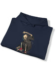 Graphic Print Unisex Hooded Sweatshirt
