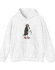 Graphic Print Unisex Hooded Sweatshirt
