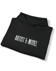 Graphic Print Unisex Hooded Sweatshirt