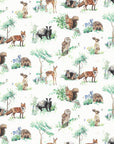 Woodland Animals Children's Wallpaper