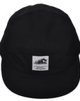 Black Five Panel Cap with Stinky Character
