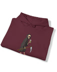 Graphic Print Unisex Hooded Sweatshirt