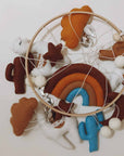 Handmade Lama baby mobile-9