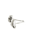 Simply Heart Silver Stud Earrings