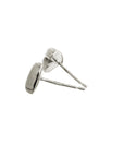 Simply Heart Silver Stud Earrings