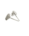 Simply Heart Silver Stud Earrings
