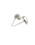 Simply Heart Silver Stud Earrings