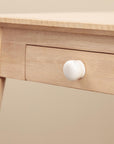 Nidhi White Stone Oval Drawer Knobs
