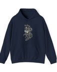 Graphic Print Unisex Hooded Sweatshirt