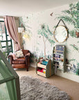 Woodland Animals Children's Mural Wallpaper