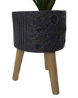Moon Black Planter-4