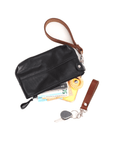 Unisex Black Pouch Wallet