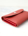 Faded Red Leather Wallet