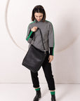 ADDISON Leather Tote - Black