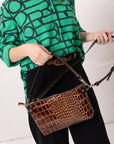 TOMMY Leather Bag - Chocolate