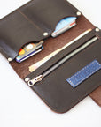 Saturday Wallet in Chocolate Brown