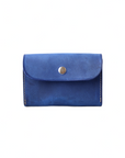 Friday Wallet in Blue Leather