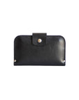 Saturday Wallet in Black Leather