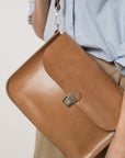 ASTORIA handbag - Camel Brown