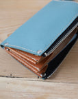 Compact WEDNESDAY Leather Wallet – Spacious & Stylish by TOKS VISOKS at www.brixbailey.com