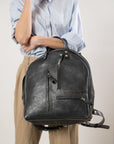 Handmade Gordon Leather Backpack – Secure & Stylish Travel Gear by TOKS VISOKS at www.brixbailey.com