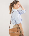 ASTORIA handbag - Camel Brown