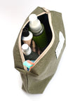 Makeup Bag in Army Green