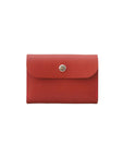 Faded Red Leather Wallet