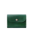 Friday Wallet in New Green Leather