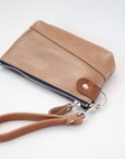 Brown Leather Pouch Wallet