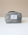 Grey Eco Friendly Makeup Bag