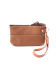 POUCH Wallet - Camel Brown Leather