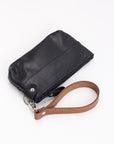 Unisex Black Pouch Wallet