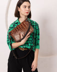 TOMMY Leather Bag - Chocolate