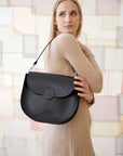 Fiona Black Shoulder Handbag