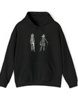 Graphic Print Unisex Hooded Sweatshirt