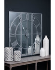 Elegant Celina Mirror Wall Clock | Modern Home Decor