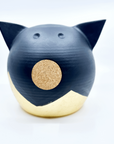 Divided Gold Piggy Bank-8