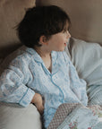 Blue Giraffe Organic Muslin Pyjamas