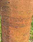 Victorian Terracotta Chimney Pot Garden Planter/ Architectural Antiques