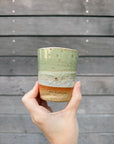 Flat white cups