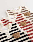 The Bear Beach Stripe Shorts & T-Shirt