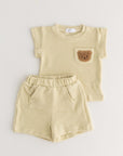 The Coloured Bear 2 Piece T-Shirt & Shorts Set