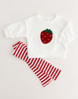 COZY Strawberry | Sweatshirt + Leggings