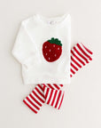 COZY Strawberry | Sweatshirt + Leggings