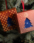 Star Christmas Sock Box - 1 Pair of Bamboo Socks (His)